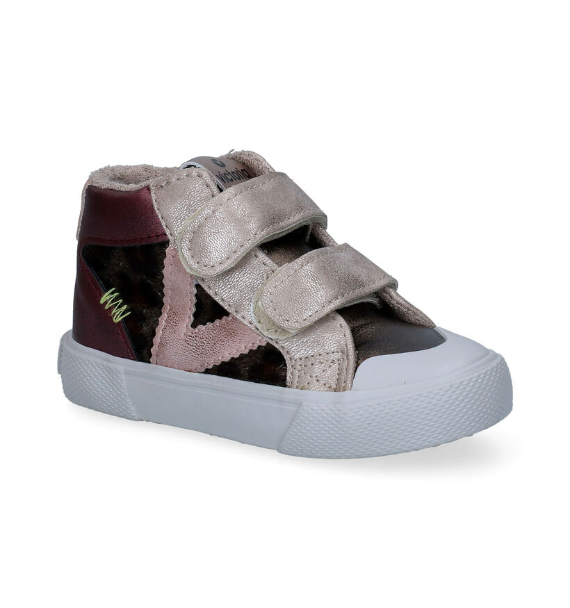 Victoria Ligne Chaussures à velcro en Multicolore en simili cuir (296855)