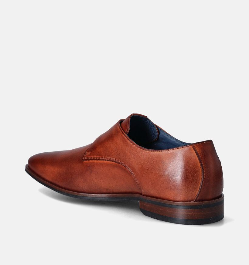 Berkelmans Termas Cognac Geklede schoenen voor heren (357862) - geschikt voor steunzolen