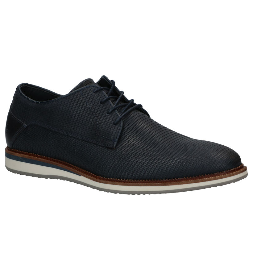 Bullboxer Chaussures classiques en Bleu foncé en cuir (286551)