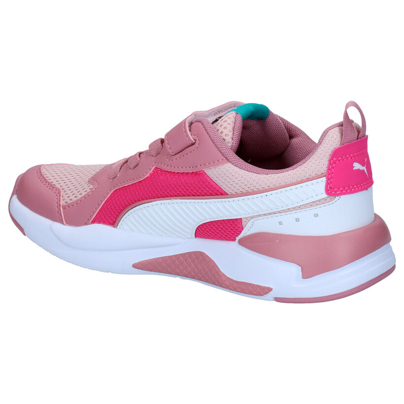 Puma X-Ray Baskets en Rose en simili cuir (276749)