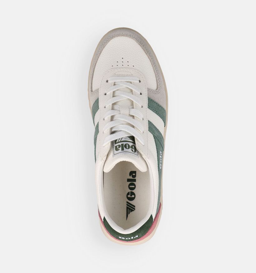 Gola Grandslam Trident Witte Sneakers voor dames (368473) - geschikt voor steunzolen