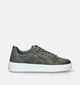 Björn Borg Tennis Low Chaussures avec lacets en Vert Olive pour hommes (345606) - pour semelles orthopédiques