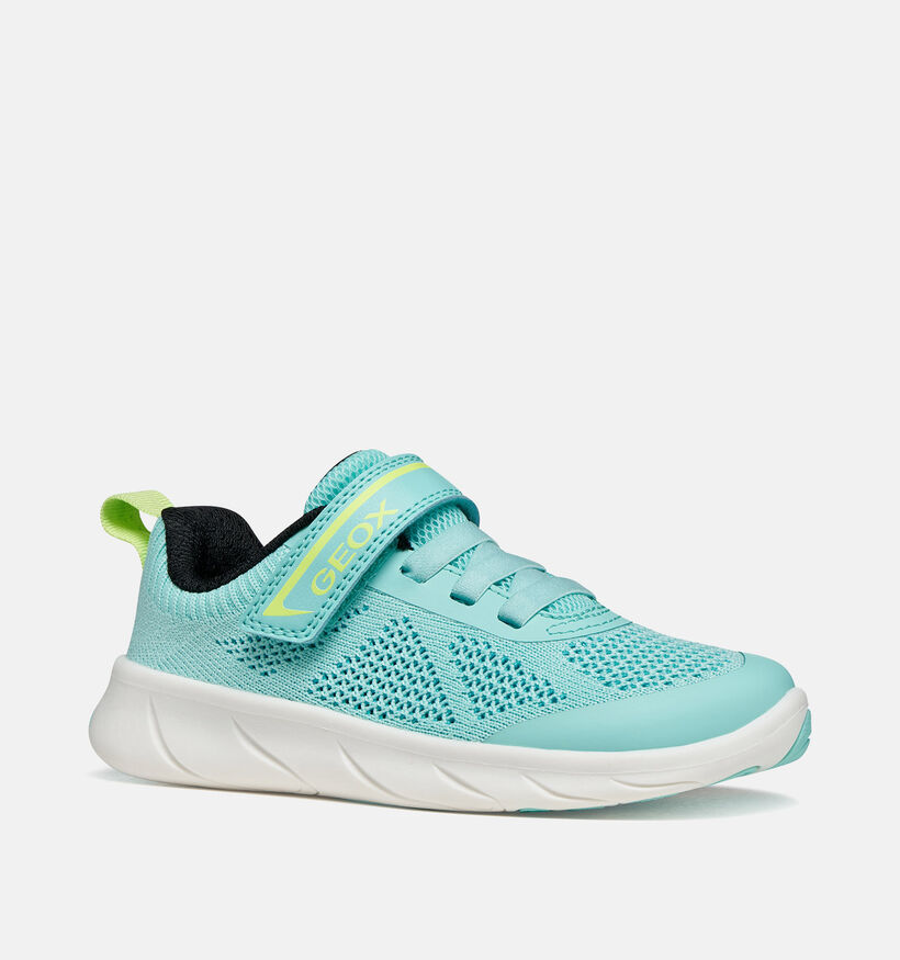 Geox Foot-Run Turquoise Sneakers voor meisjes (368446) - geschikt voor steunzolen