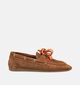 Shoecolate Chaussures plates en Cognac pour femmes (384041)