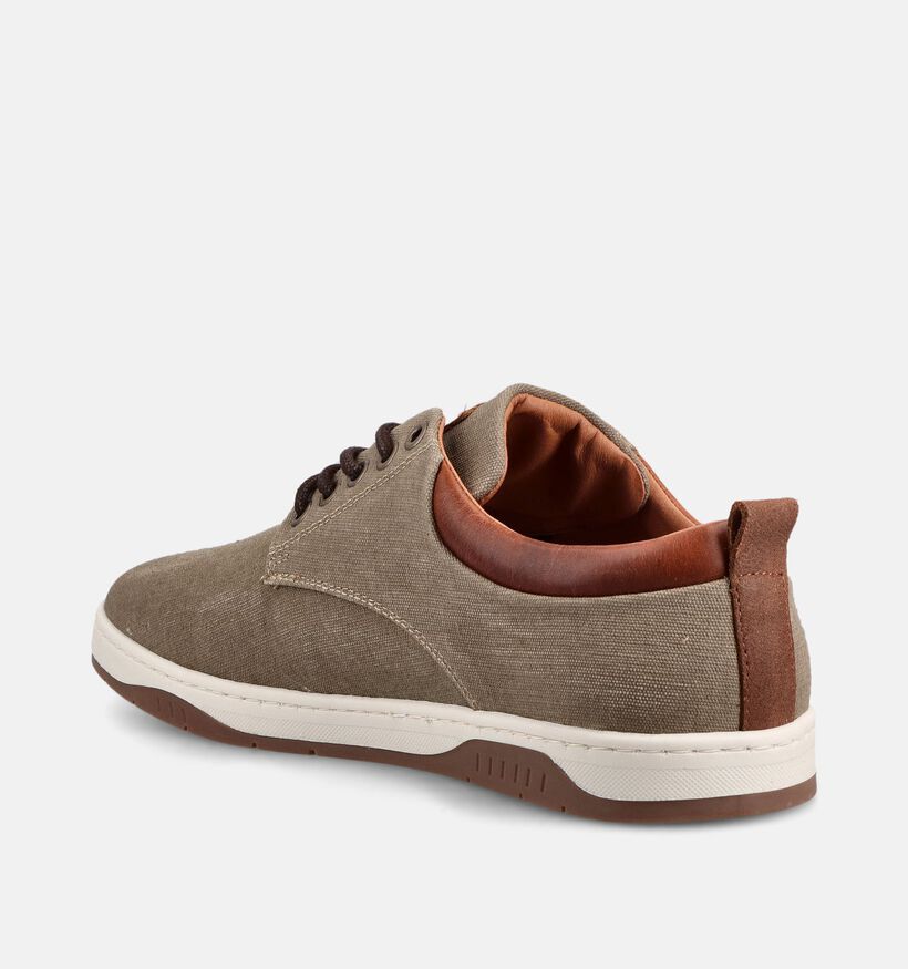 La Strada Taupe Veterschoenen voor heren (373184) - geschikt voor steunzolen