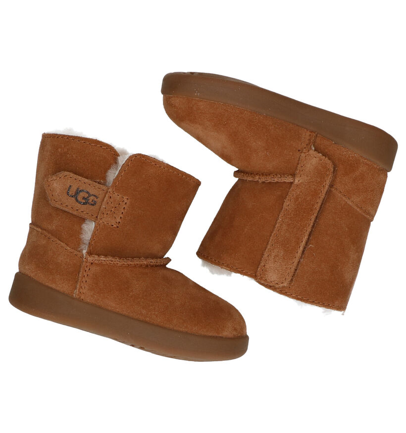 UGG Keelan Cognac Boots in daim (294891)