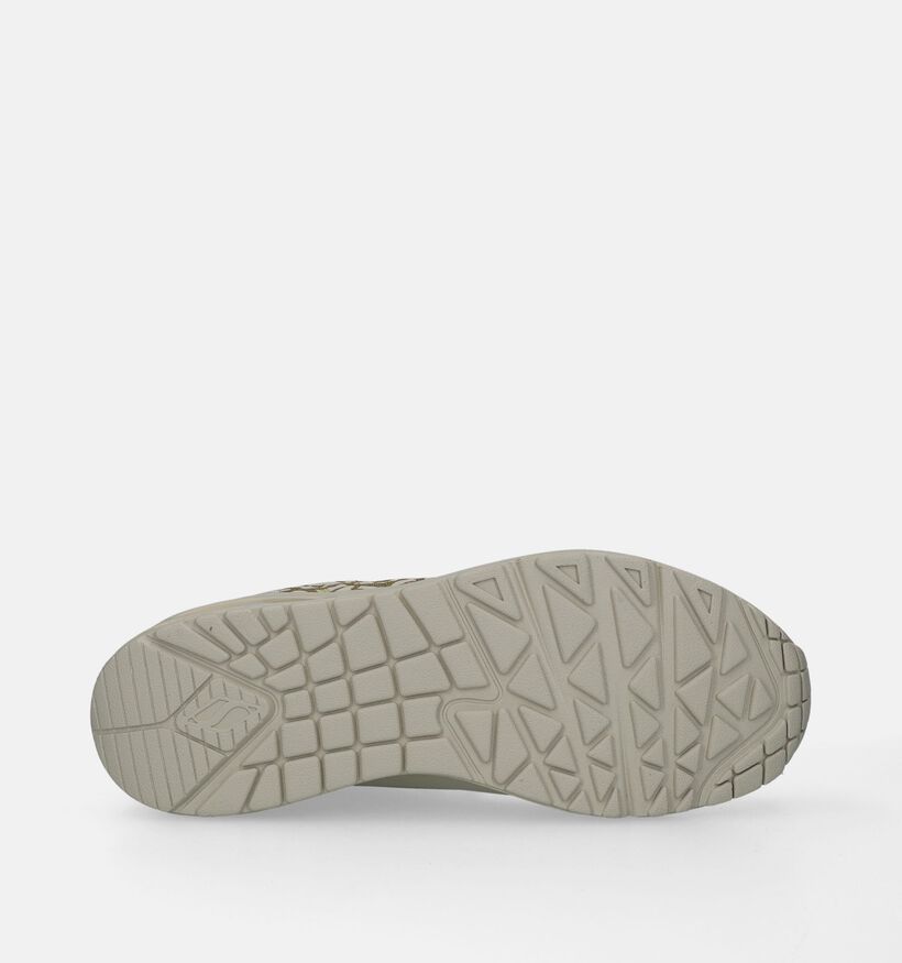 Skechers Uno Golden Heart Baskets en Beige pour femmes (345156)