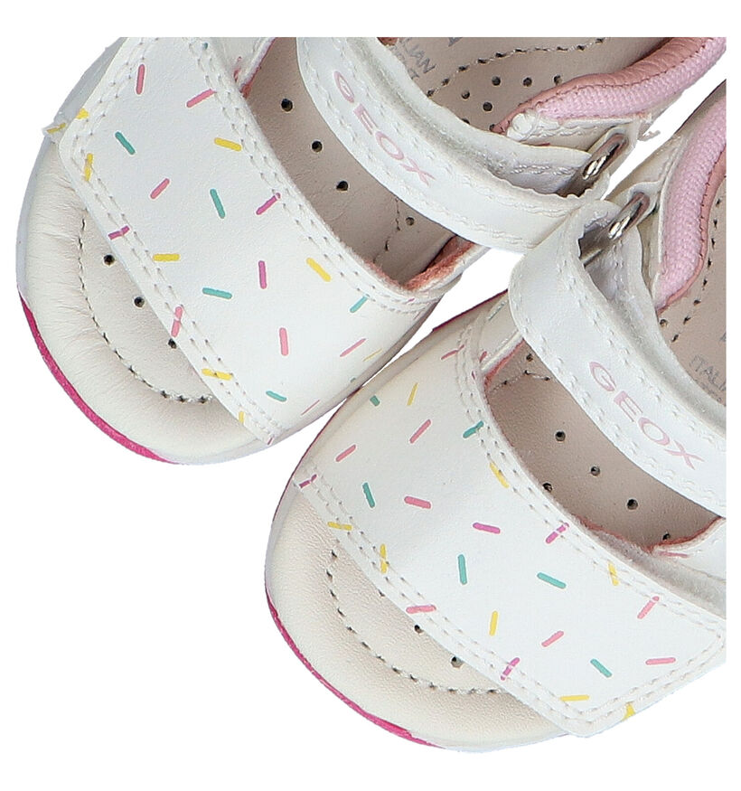 Geox Tapuz Witte Sandalen voor meisjes (286951)