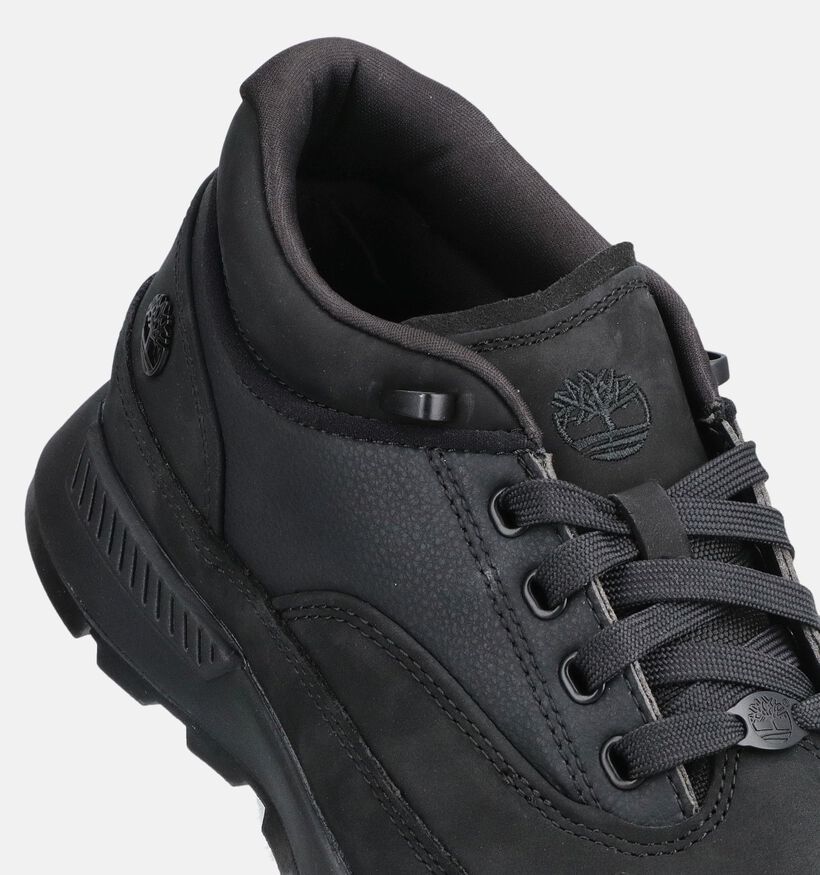Timberland Euro Grid Mid Baskets basses en Noir pour hommes (378146) - pour semelles orthop&eacute;diques