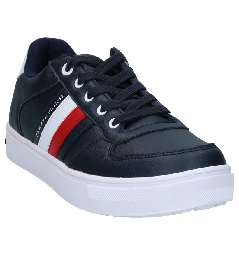 Tommy Hilfiger Blauwe Sneakers in kunstleer (279873)