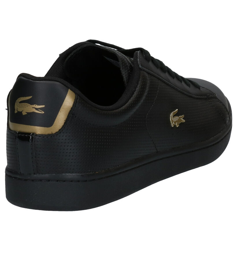 Lacoste Carnaby Evo Baskets en Noir en simili cuir (277661)