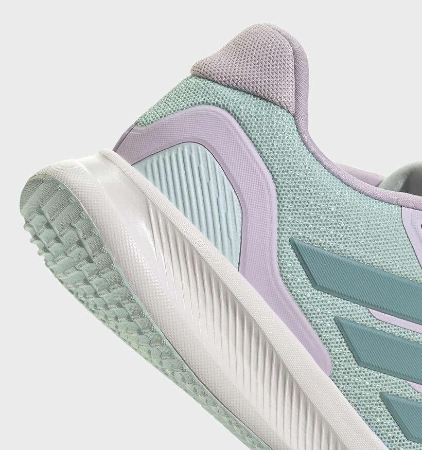adidas Runfalcon 5 Lichtgroene Sneakers voor meisjes (372651) - geschikt voor steunzolen