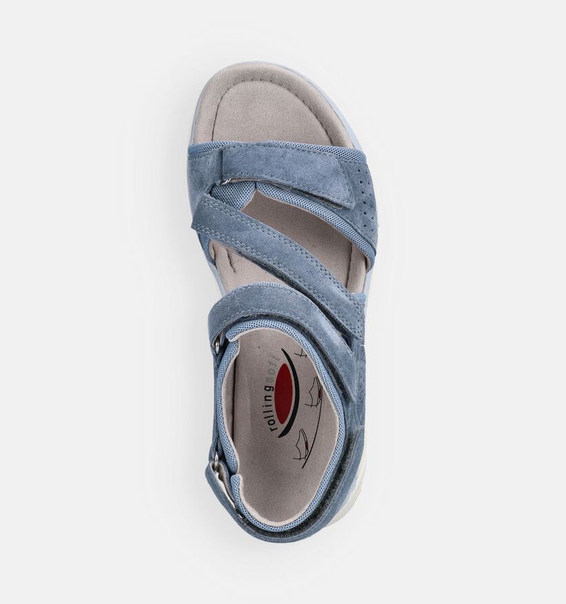 Gabor Rollingsoft Blauwe Sandalen voor dames (371153)
