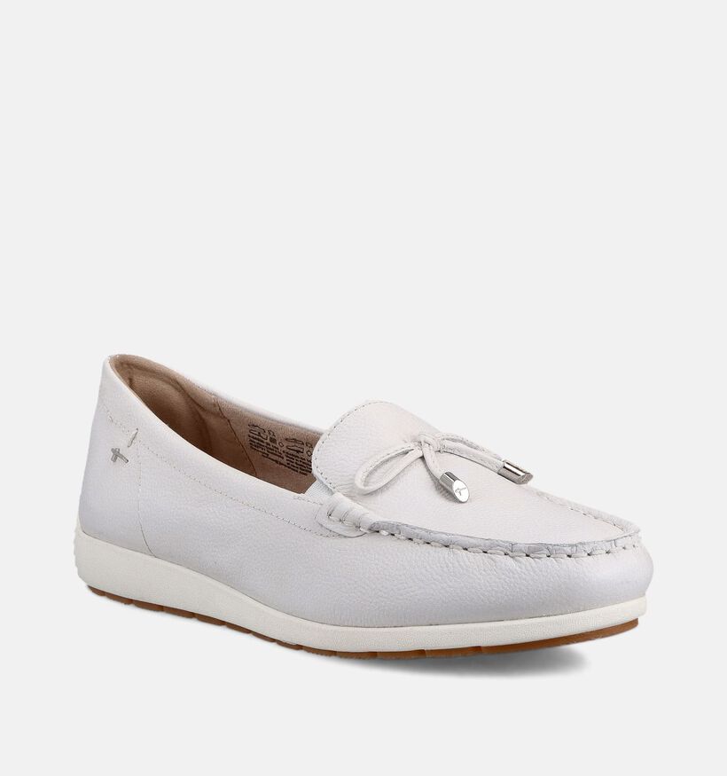 Tamaris Comfort Witte Loafers voor dames (367854) - geschikt voor steunzolen