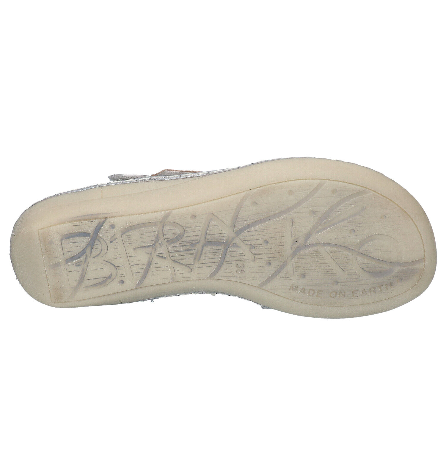 Brako Anatomics Zilveren Sandalen Dames Sandalen Online op TORFS.BE