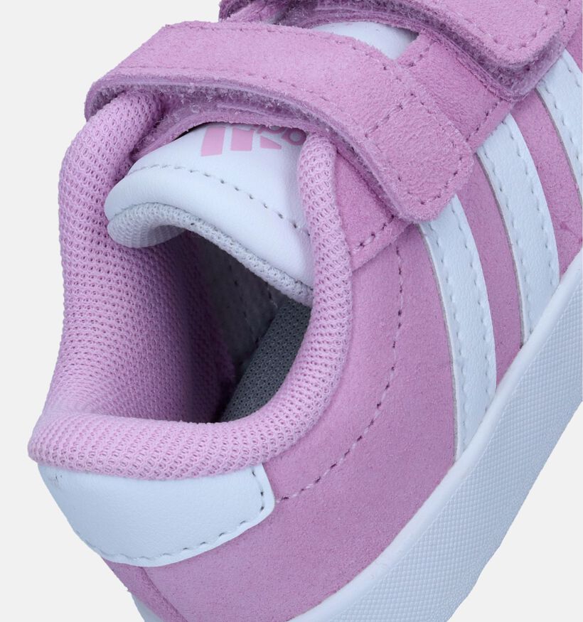 adidas VL Court 3.0 CF I Baskets en Rose pour filles (348313)