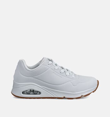 Skechers Uno Stand On Air Low Sneakers Zwart/Wit/Oranje/Beige/Blauw/Groen