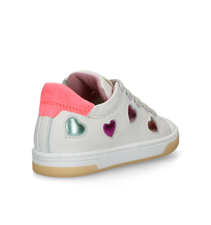 STONES and BONES Daisy Witte Sneakers voor meisjes (336591) - geschikt voor steunzolen