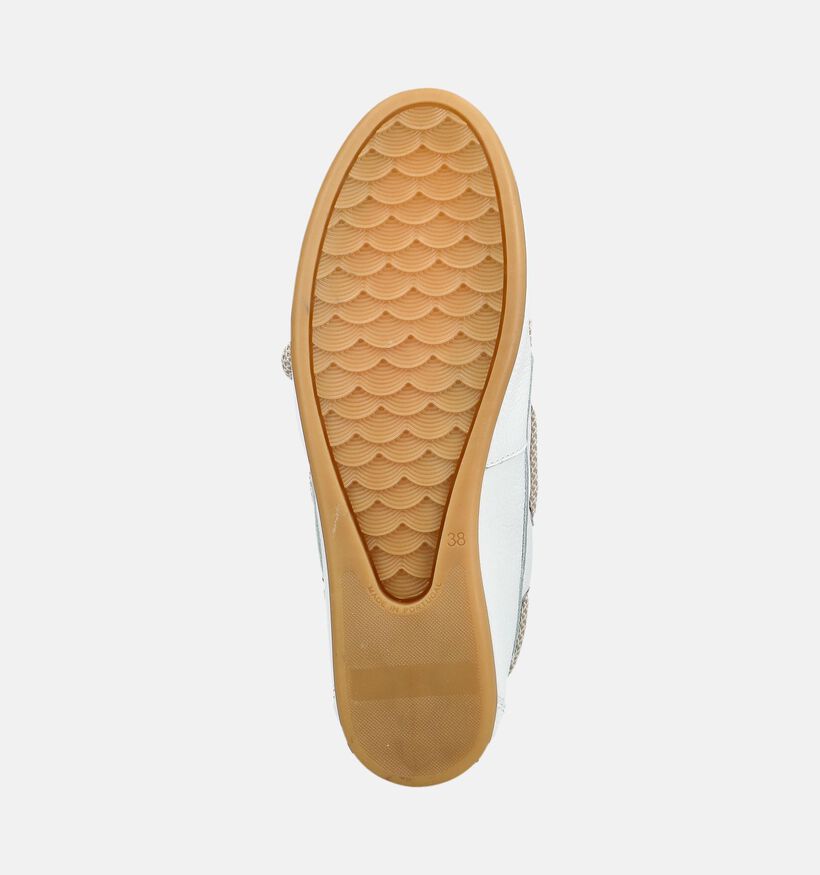 Posh By Poelman Witte Mocassins voor dames (383803)