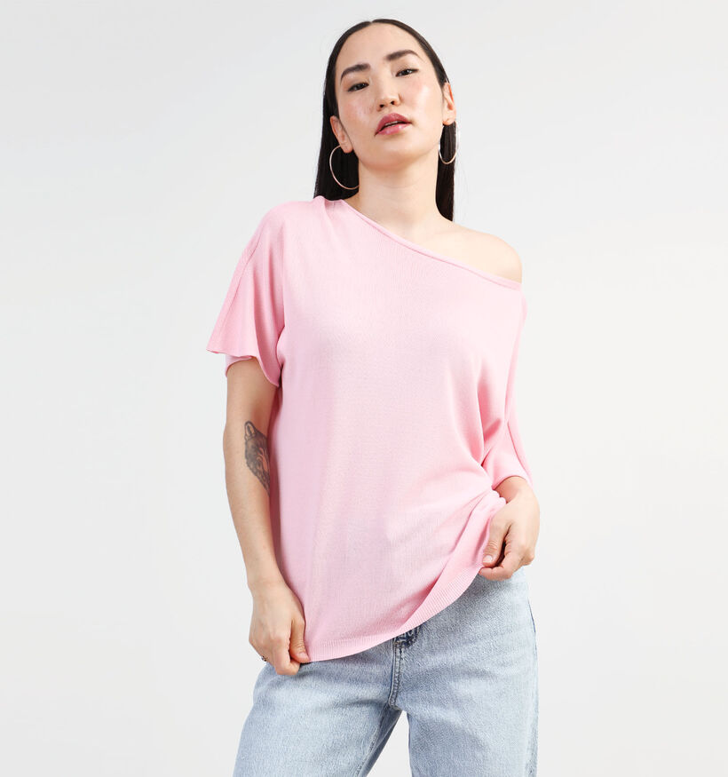 Dolce C. Pull en Rose pour femmes (349569)