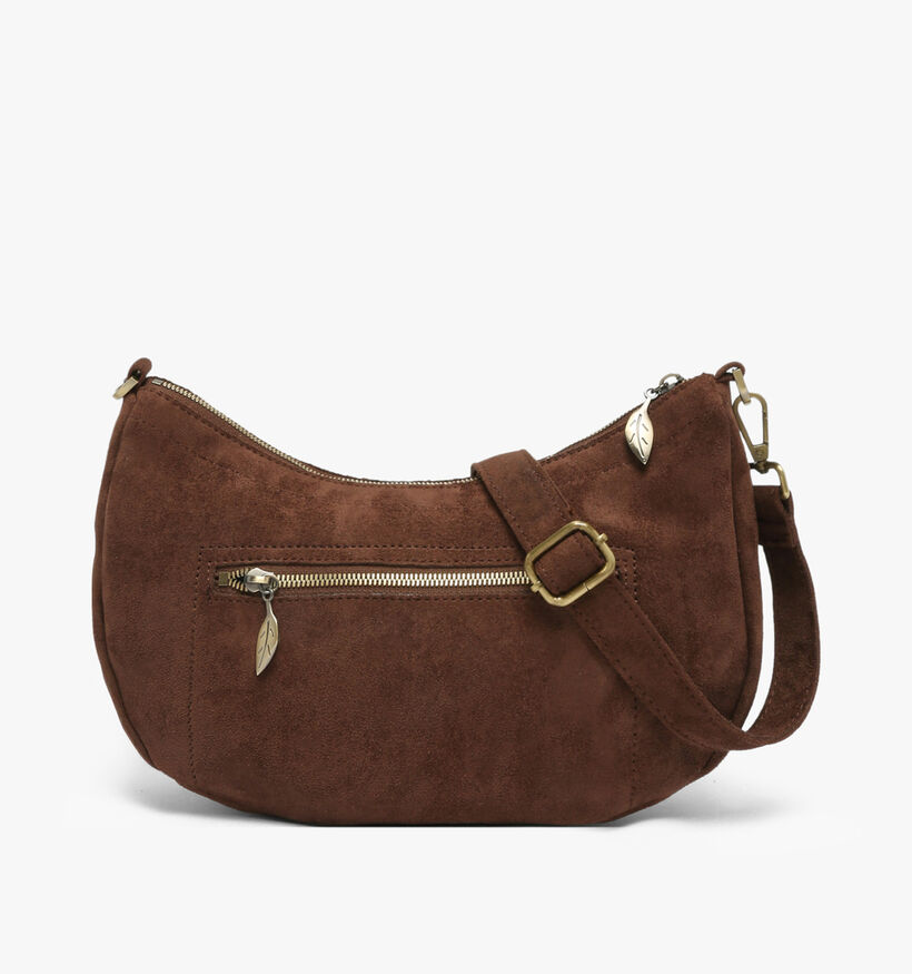 Woomen Aubepine Donkerbruine Crossbodytas voor dames (378679)