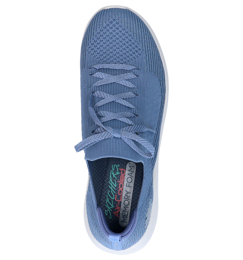 Skechers Roze Slip-on Sneakers in stof (272758)