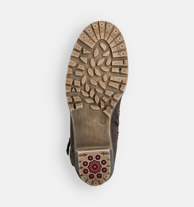 Relife Bottines à talons en Marron pour femmes (363169) - pour semelles orthopédiques