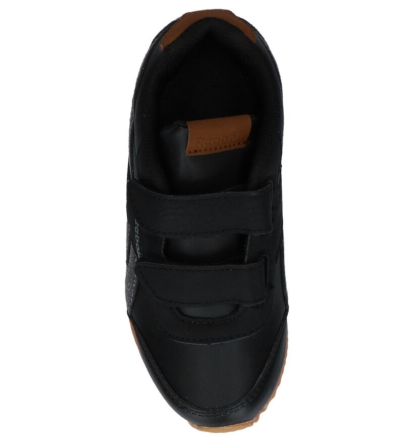 Zwarte Sneakers met Velcro Reebok Royal Cl Jog in imitatieleer (221689)