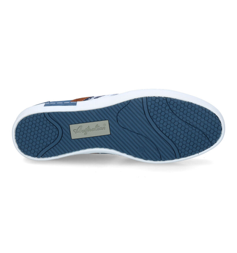 Australian Nothingham Chaussures à lacets en Bleu pour hommes (306708) - pour semelles orthopédiques