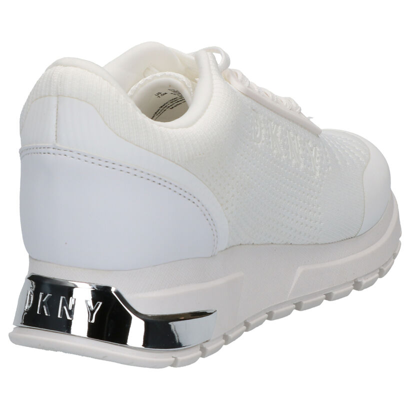 DKNY Melz Chaussures à lacets en Blanc en simili cuir (272577)
