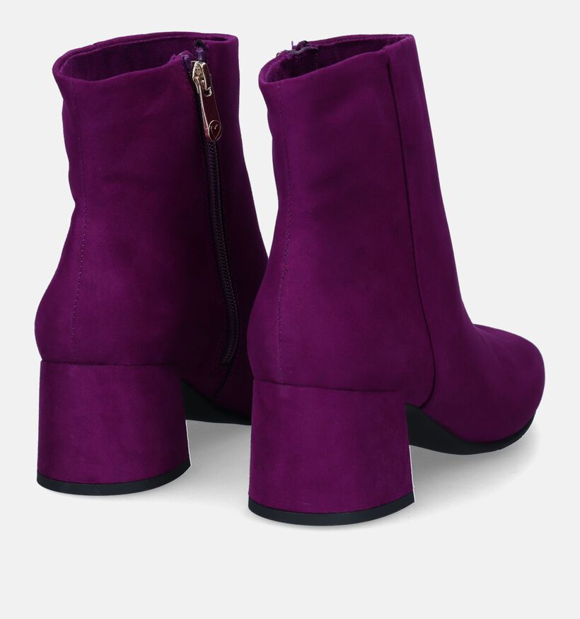 Marco Tozzi Bottines à talons en Violet pour femmes (330647)