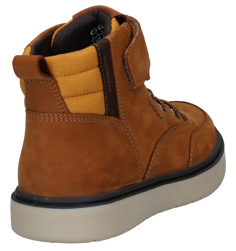 Geox Naturel Velcro Bottines voor jongens (295095) - geschikt voor steunzolen