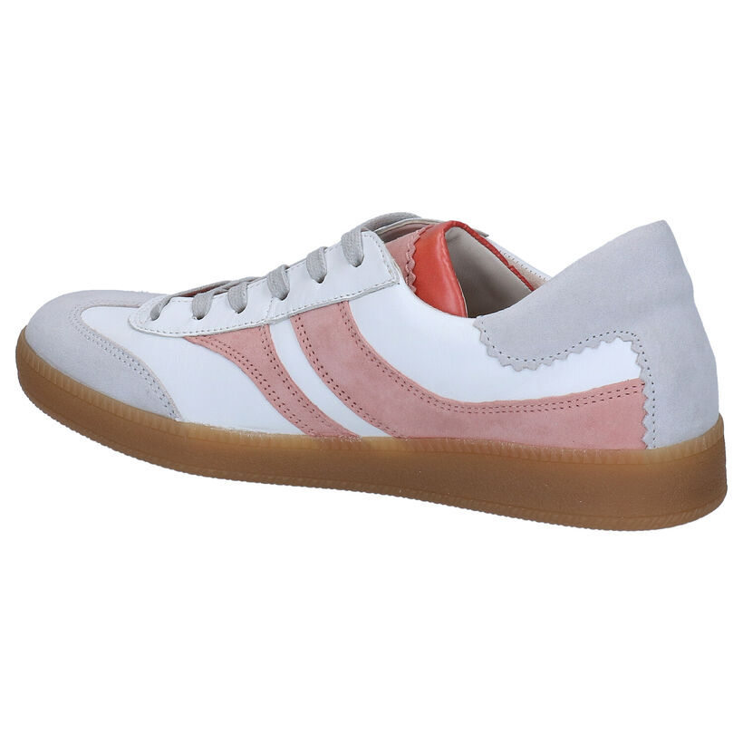 Gabor OptiFit Chaussures à lacets en Blanc en cuir (271762)