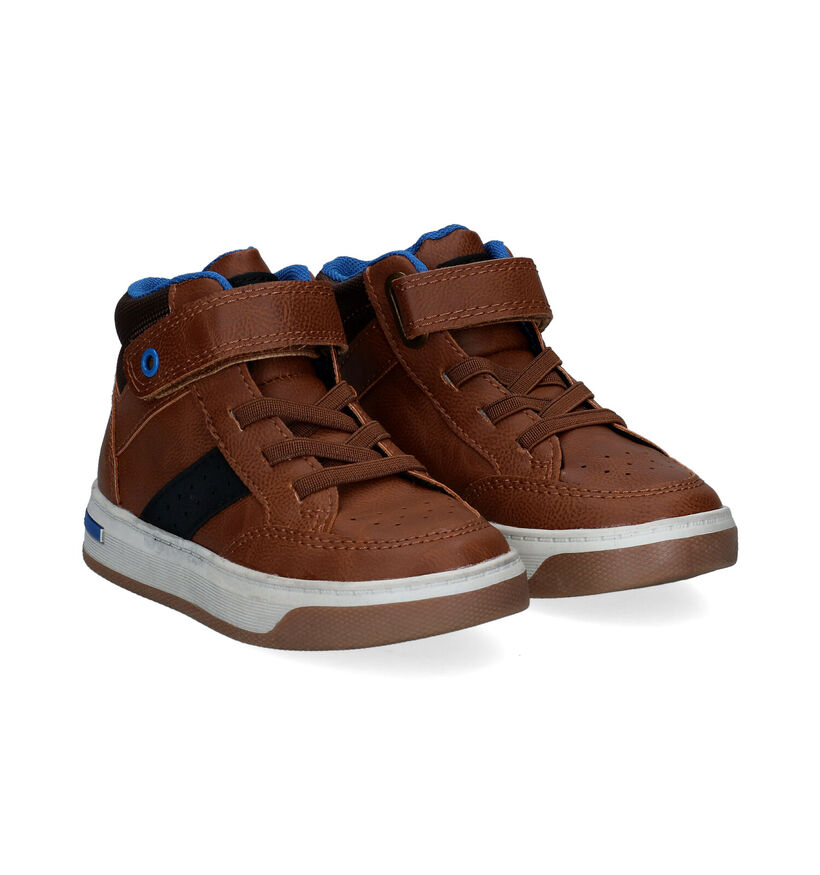 Sprox Chaussures hautes en Cognac en simili cuir (297274)