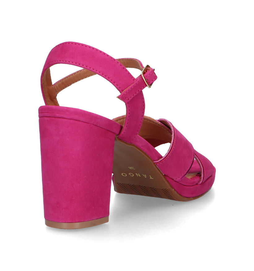 Tango Isla Sandales en Fuchsia pour femmes (322579)