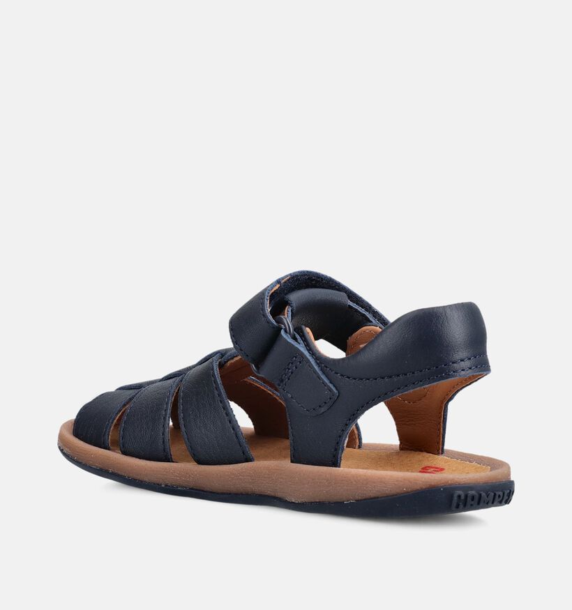 Camper Sandales en Bleu fonc&eacute; pour gar&ccedil;ons, filles (370709)