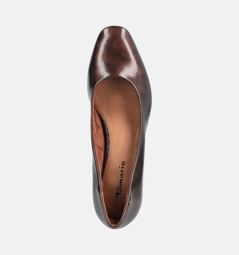 Tamaris ANTISlide Bruine Enkelpump voor dames (376640)