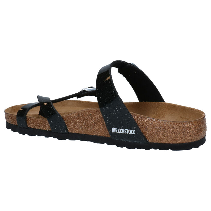 Birkenstock Mayari Zwarte Teenslippers voor dames (338056)