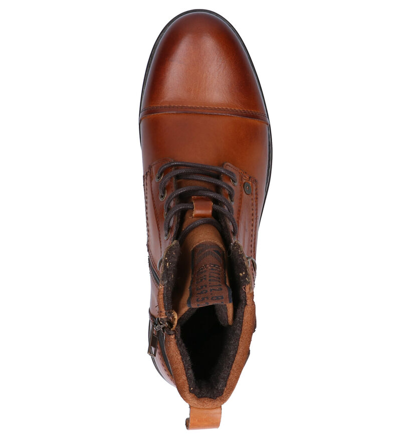 Borgo Sport Cognac Boots in leer (259254)