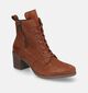 Rieker Zwarte Enkellaarzen in nubuck (315932)