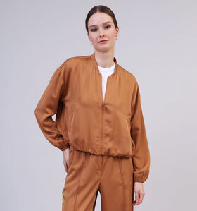 Vero Moda Lola Bruine Bomberjas voor dames (352126)