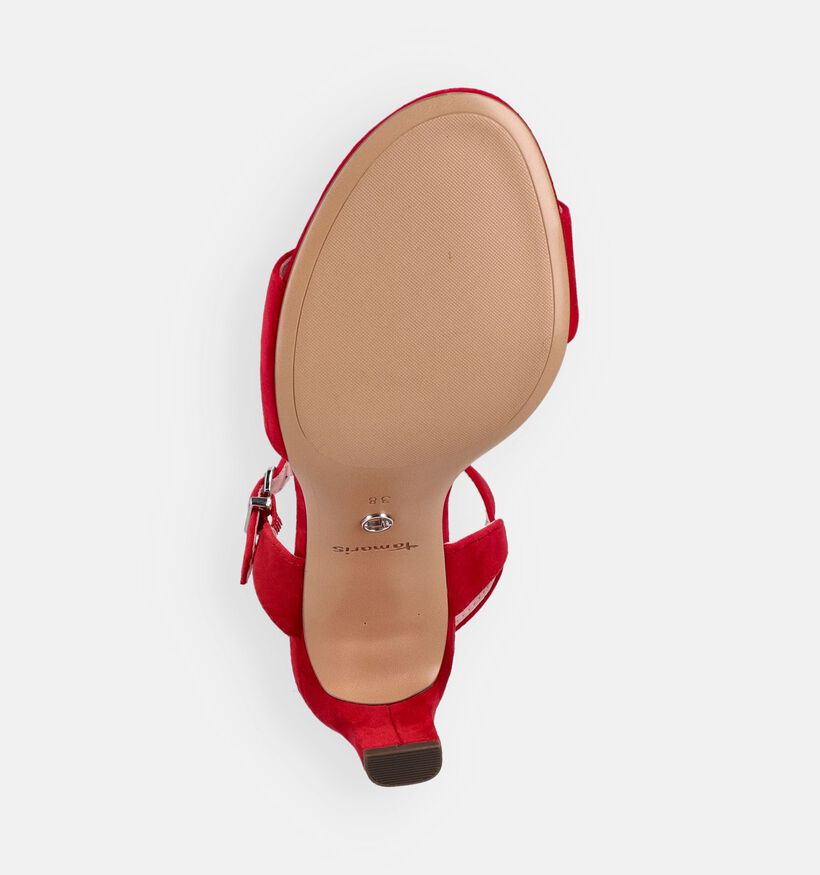 Tamaris Rode Sandalen met hak voor dames (371787)