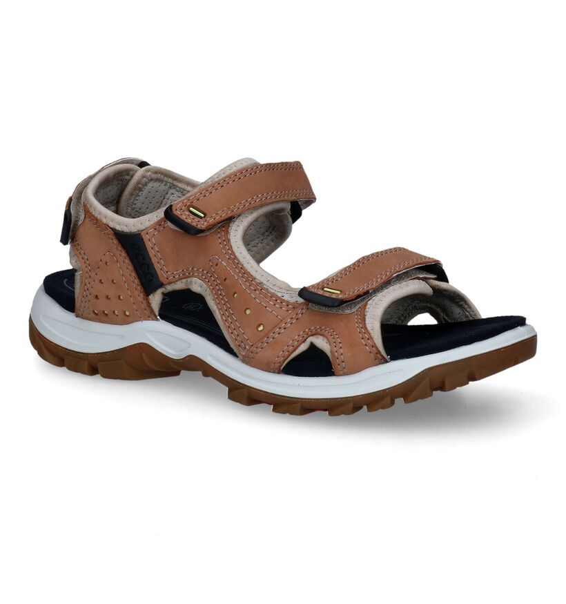 ECCO Offroad Lite Naturel Sandalen in nubuck (307489)