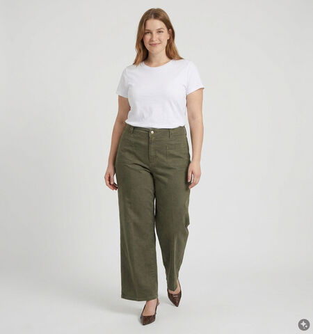 Vero Moda Curve Jeans Groen