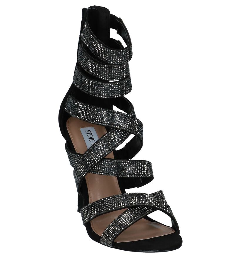 Steve Madden Malika Zilveren Sandalen in kunstleer (229774)