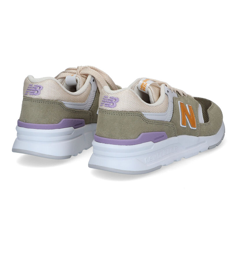 New Balance CW997 Baskets en Vert kaki pour femmes (301899) - pour semelles orthopédiques