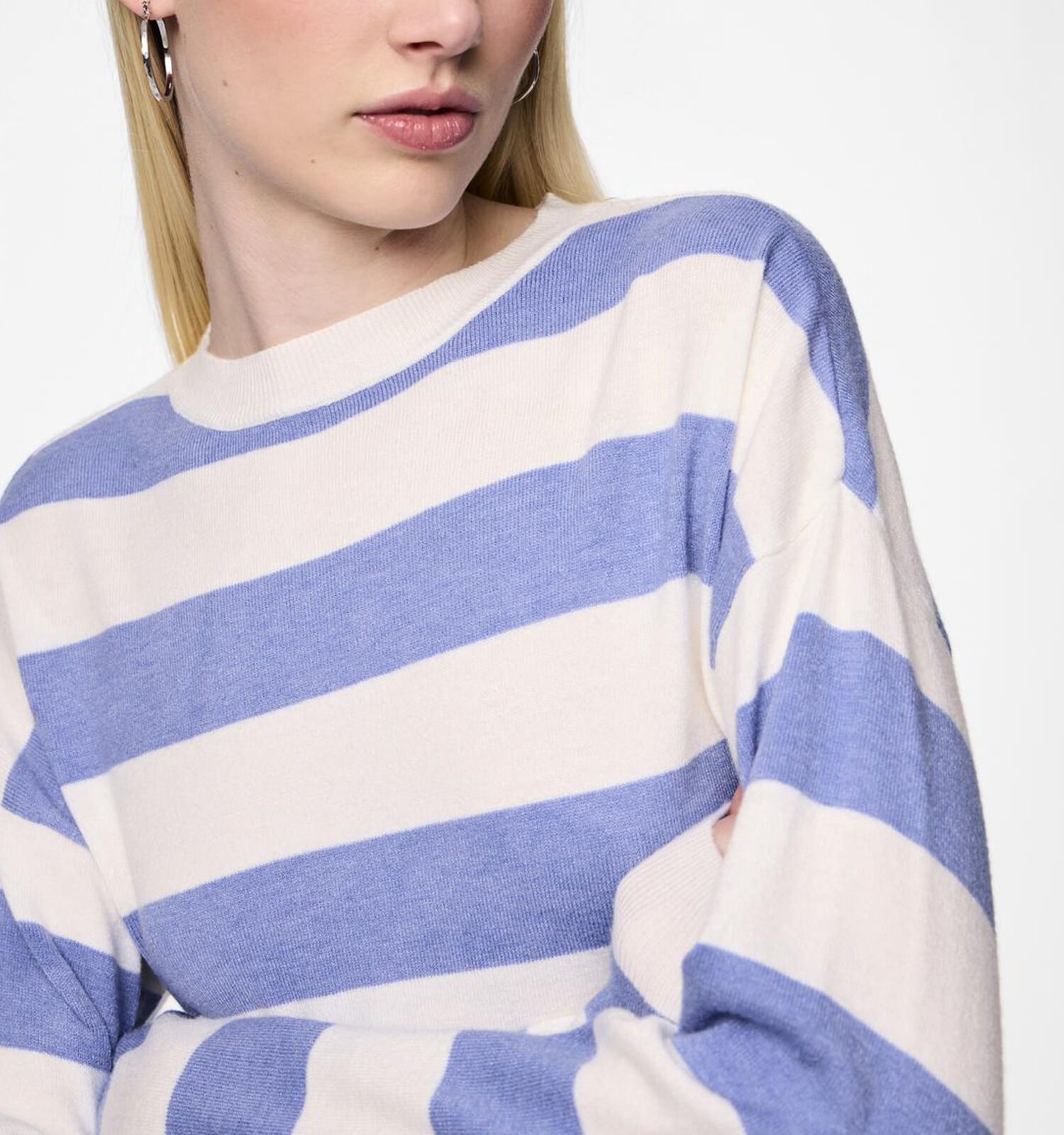 Baby blauwe trui dames clearance