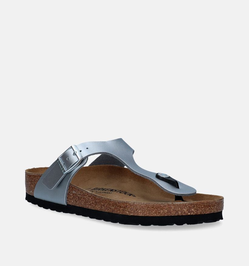 Birkenstock Gizeh Tongs en Or pour femmes (339534)
