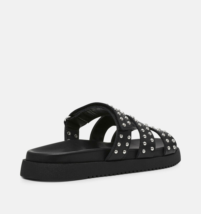 Steve Madden Missile-S Zwarte Slippers voor dames (372091)