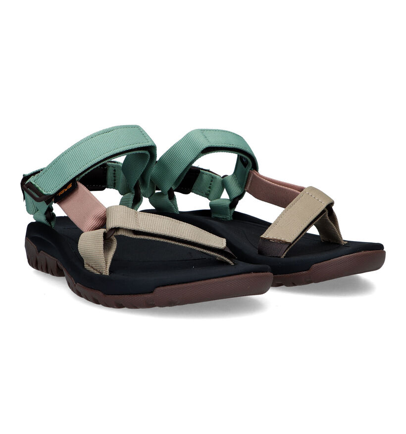 Teva Hurricane Beige Sandalen in stof (326092)